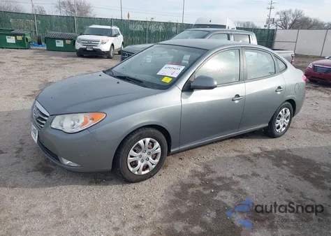 2010 Hyundai Elantra Gls from USA, damaged, VIN KMHDU4AD7AU059003